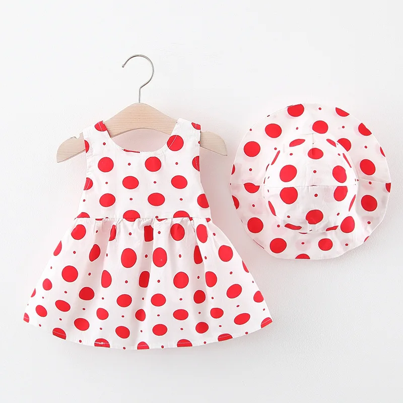 Летнее зеленое платье для малышей из 2 предметов Комплект одежды маленьких