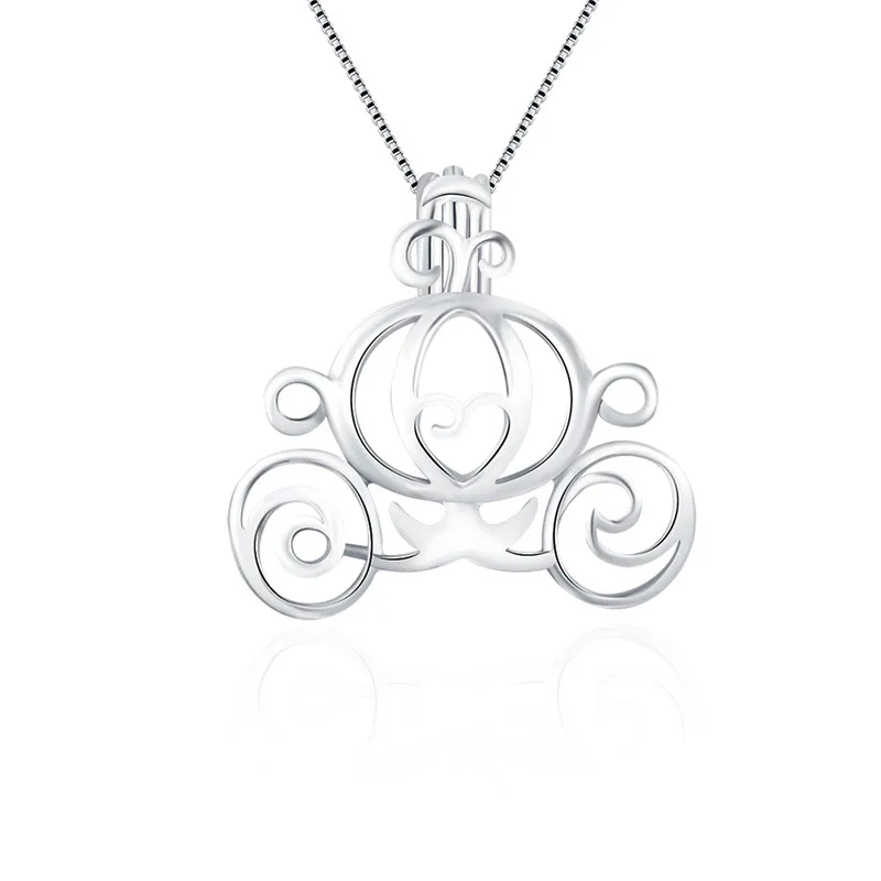 Кулон CLUCI из стерлингового серебра 925 пробы в форме каретки кулон для