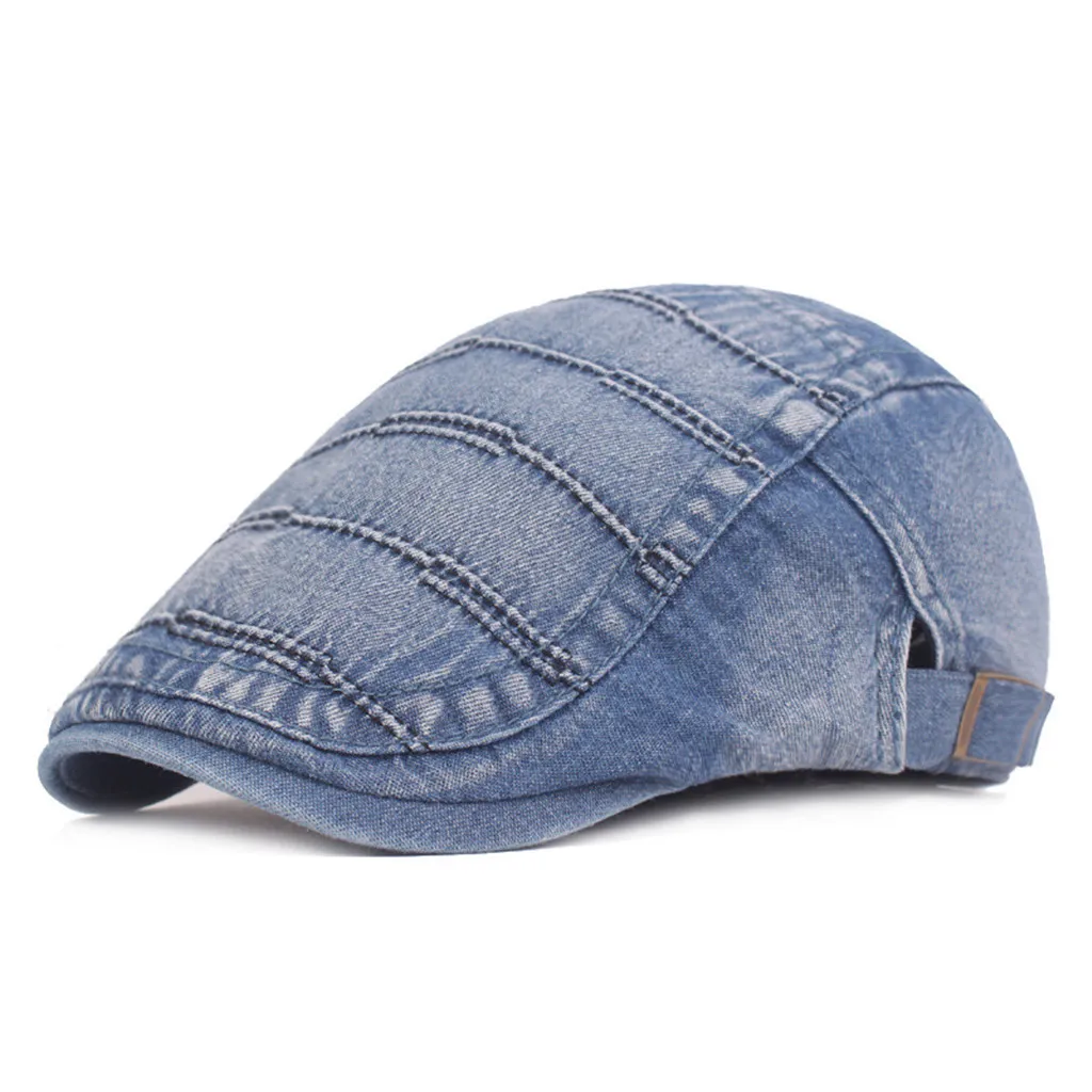 Мужская и женская плоская кепка Newsboy Baker береты Duckbill Golf Driving Cabbie Hat boinas masculinas tocas e gorros masculino inverno
