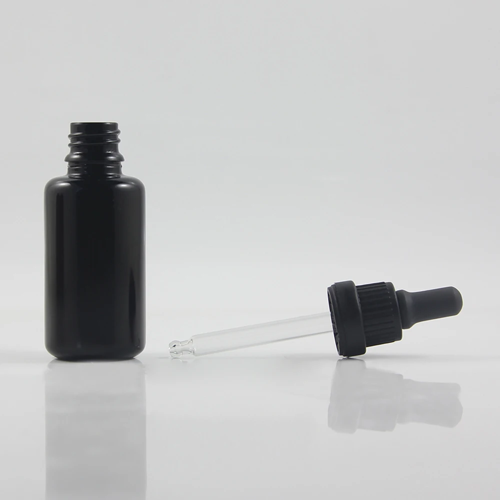 Пустая фиолетовая Высококачественная стеклянная бутылка для эфирных масел 30 мл