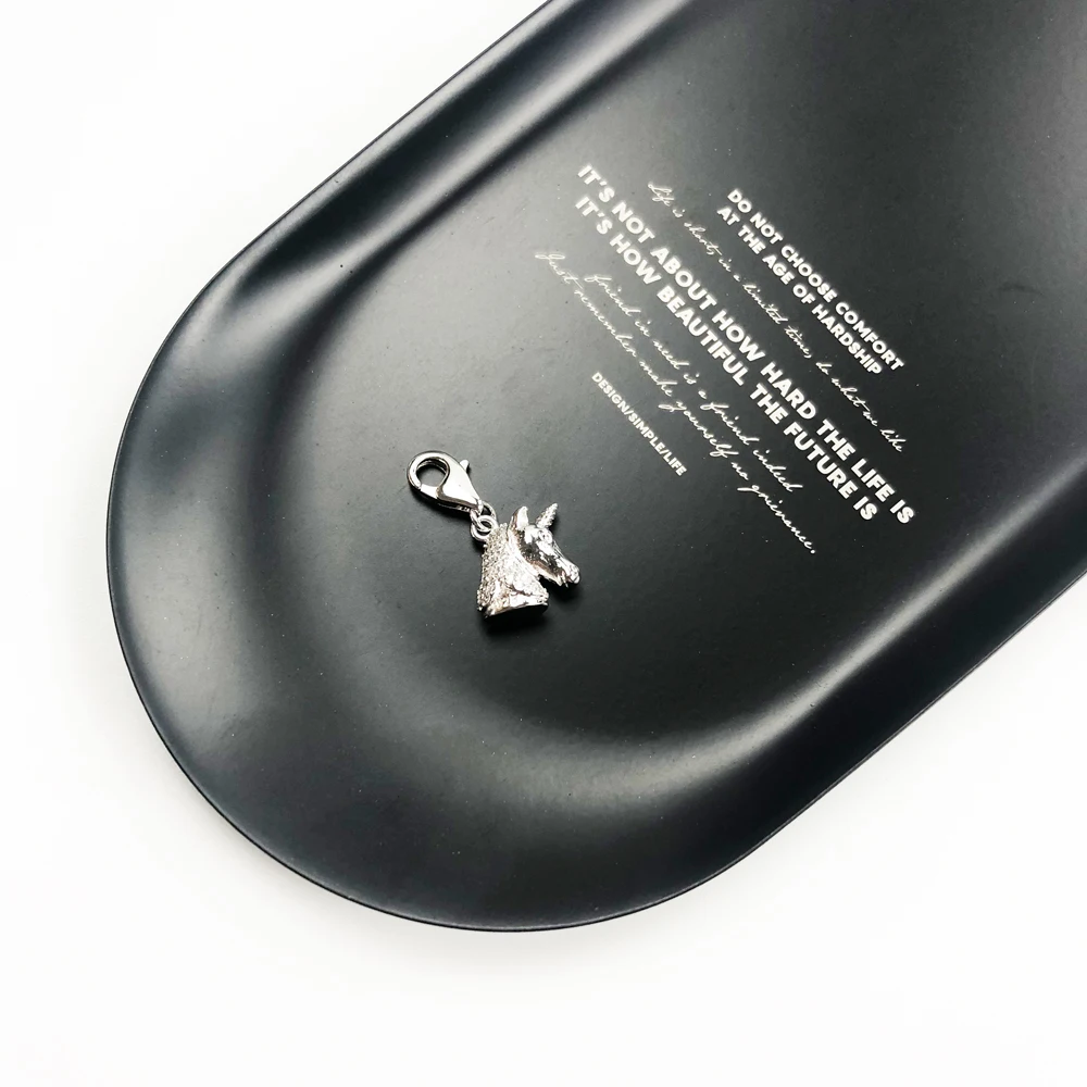 Подвеска в виде единорога лошади сердца крыла хорошие ювелирные изделия