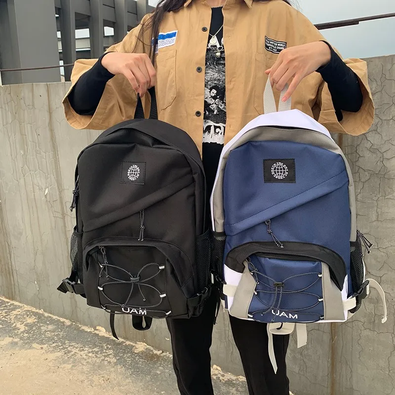 New women's bag 2019 high quality nylon cloth waterproof backpack lovers travel casual fashion large capacity student b | Багаж и