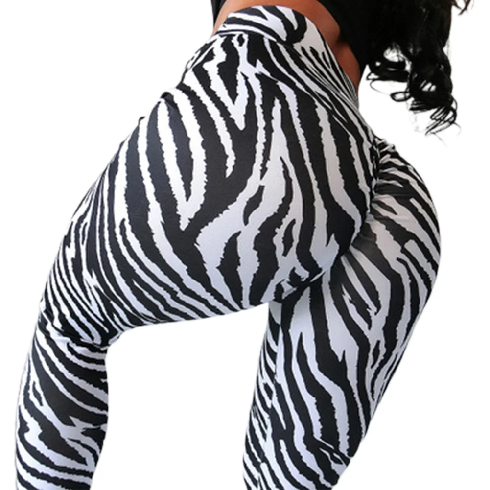 2020 Модные женские подходящие брюки для фитнеса с высокой талией облегающие