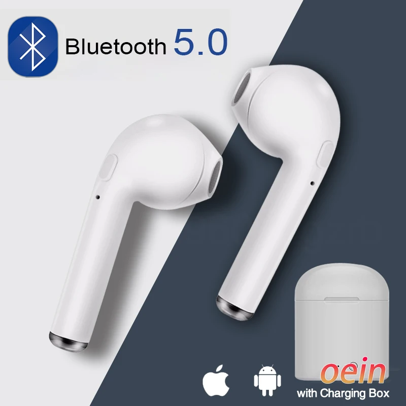 I7s наушники вкладыши TWS с аэропорта беспроводная bluetooth гарнитура 5 0 воздушный мини