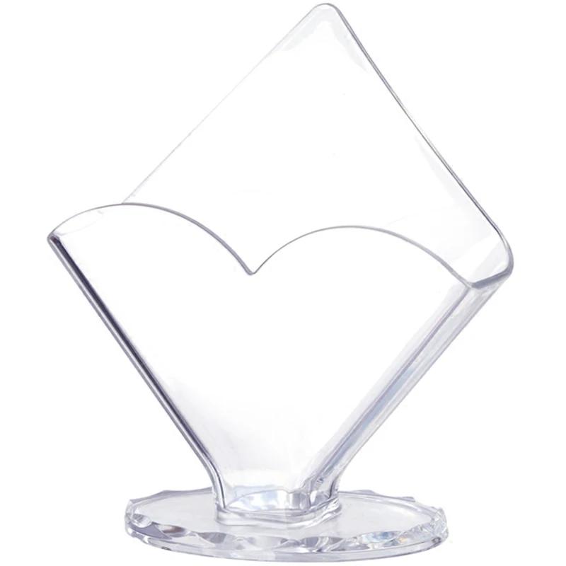 

Heart-shaped Facial Acrylic Napkin Golder ,Tissue Holder Boxes for Home & Office & Hotel TB010