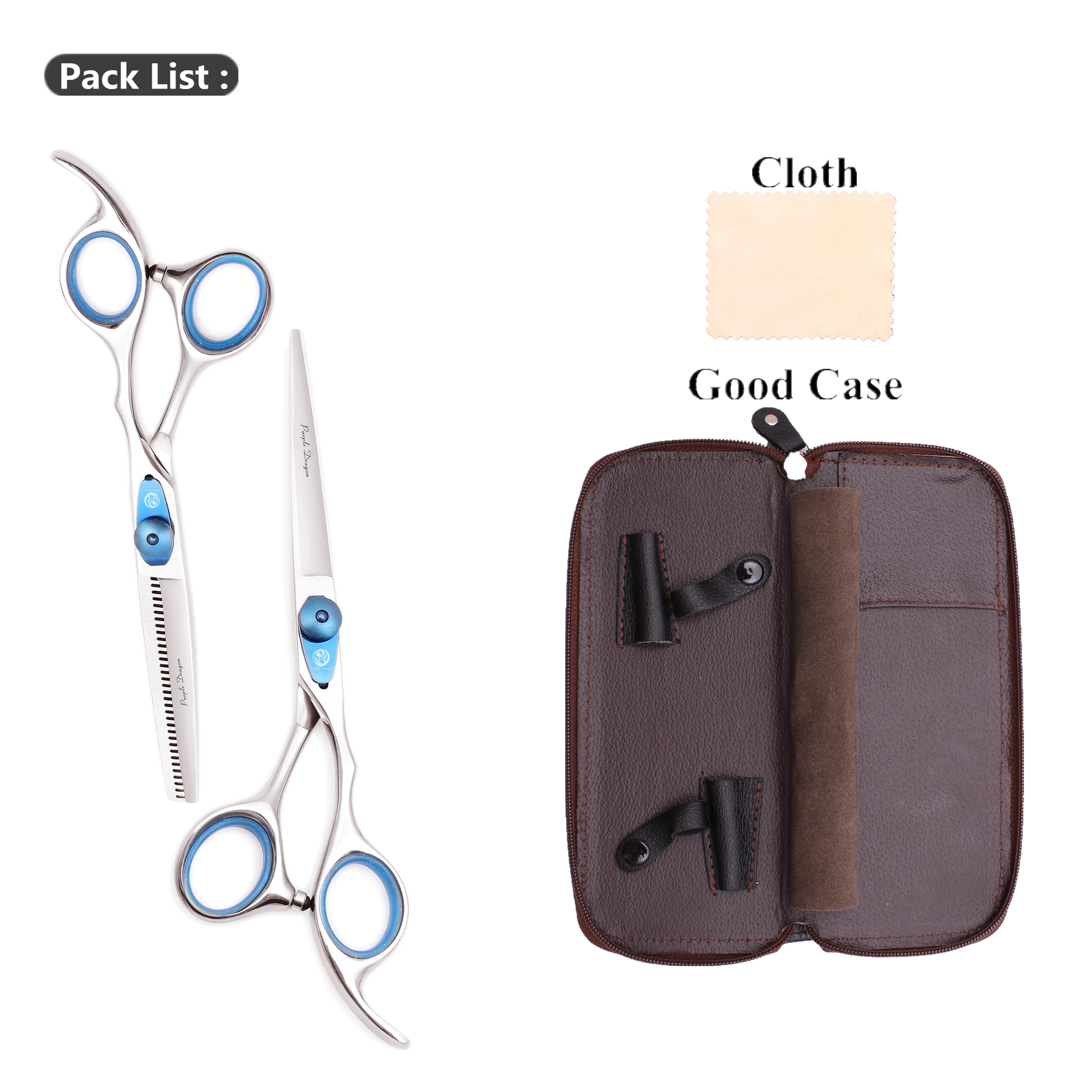 Профессиональные парикмахерские ножницы из нержавеющей стали с защитой от зубов