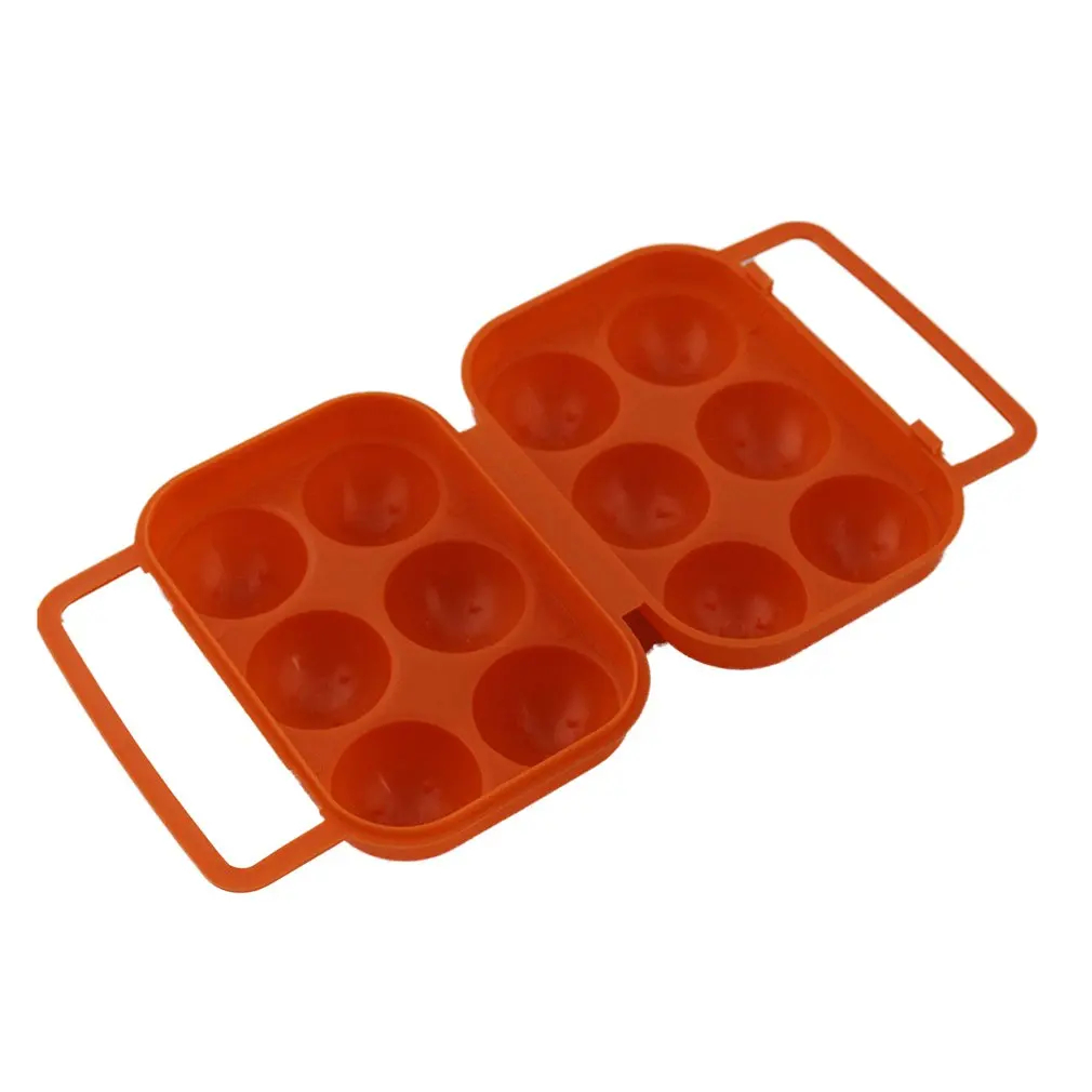 6 решеток держатель для яиц коробка хранения кухонных портативный контейнер