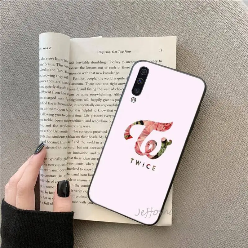 

pink twice combination Phone Case For Samsung galaxy S note 7 8 9 10 20 fe edge A 6 10 20 30 50 51 70 lite plus Soft Silicone