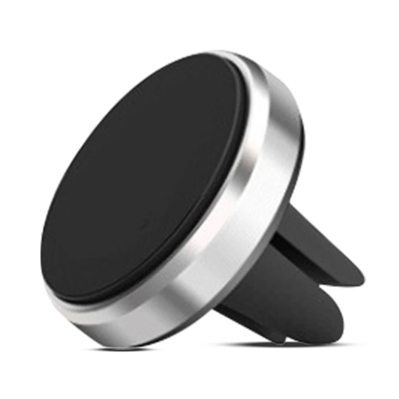 

1PC Car Phone Holder For IPhone Universal Phone Holder Magnetic Car Air Outlet Holder 2 Styles