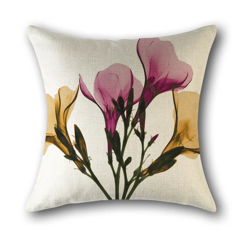 Наволочка для подушки с маленькими свежими цветами наволочка яркий цветочный