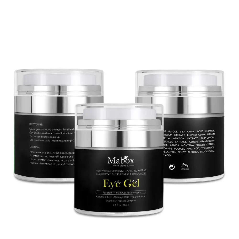 Гель для глаз Mabox морщин тонких линий темных кругов припухлости мешков с