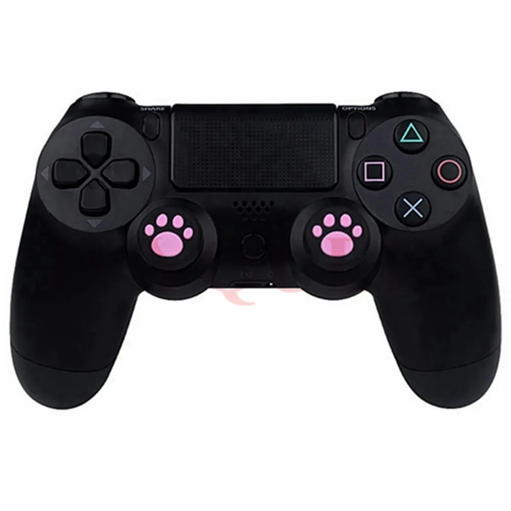4 шт. силиконовые аналоговые ручки IVYUEEN для Sony PlayStation PS4 Slim Pro колпачки контроллера