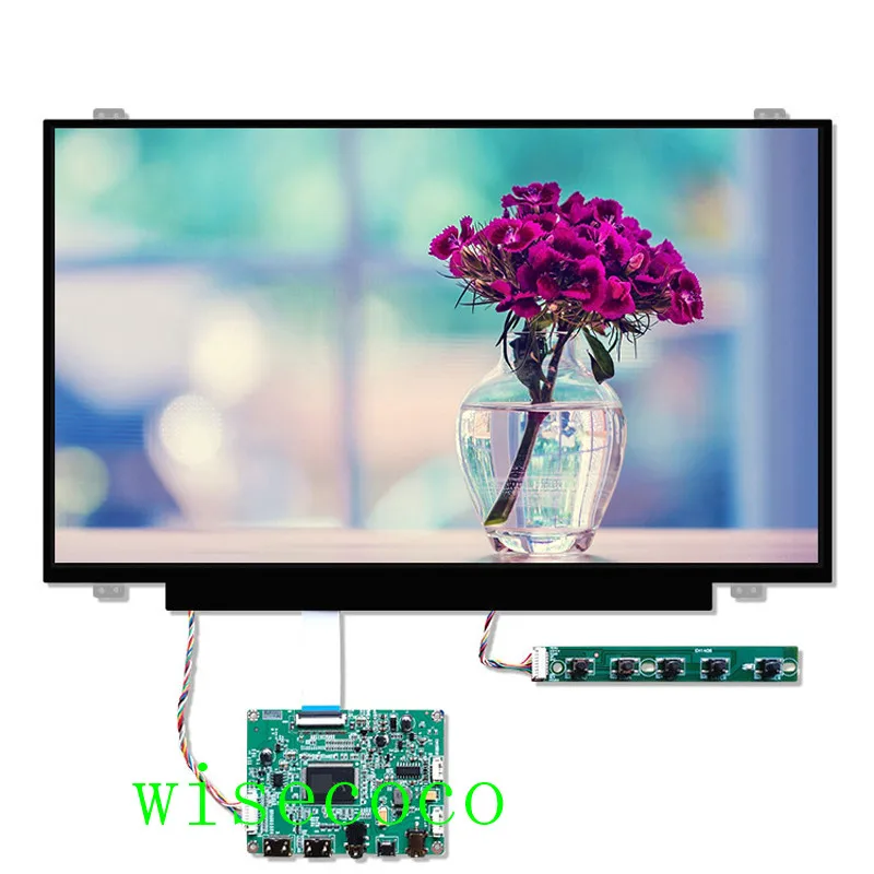14 Inch 1920*1080 N140HGE-EA1 LCD Display Panel Controller Board 30 Pin EDP Laptop Screen Wisecoco |