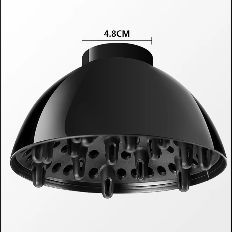 

Plastic Universal Hair Diffuser Dryer Blower Hairdressing Salon Hair Curly Dryer Folding Diffuser Cover Black Colors