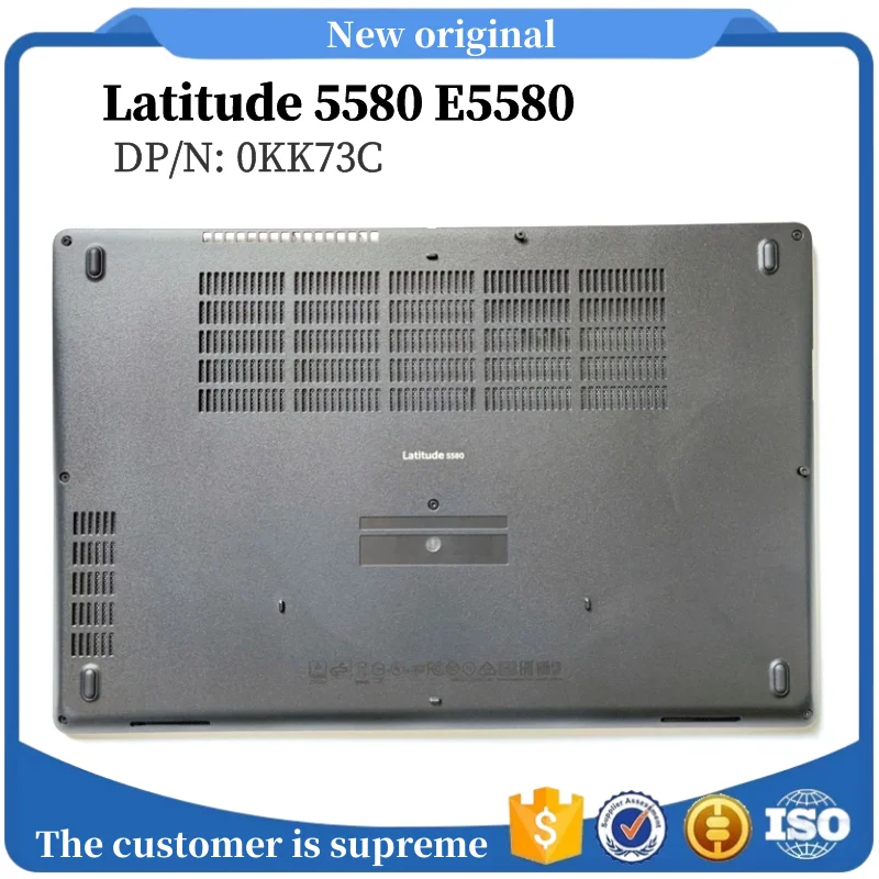 

Новинка, Оригинальный чехол для ноутбука Dell Latitude 5580 E5580, Нижняя крышка, Нижняя крышка, D-корпус, H-версия, черная сборка, DP/N: 0KK73C