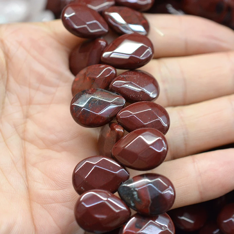 

13x18mm Love Heart Quartz Jades Crystal Tiger Eye Stone Beads Loose Spacer Natural Stone Bead For Jewelry Making Diy Bracelets