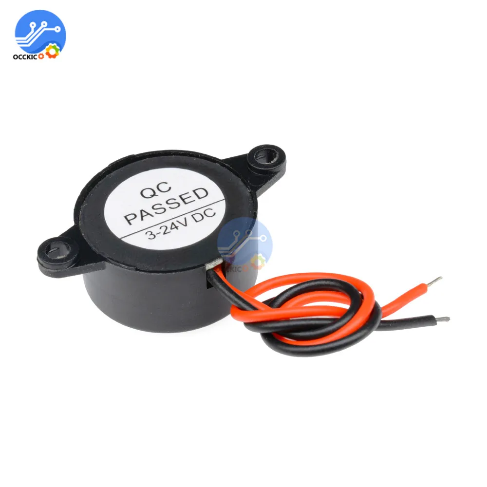 Электронный звуковой сигнал для Arduino с непрерывным звуком 95 дБ активный