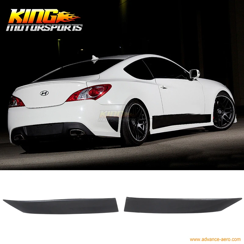 Подходит для 10-12 HYUNDAI GENESIS купе 2DR задний бампер спойлер BODYKIT ПУ | Автомобили и