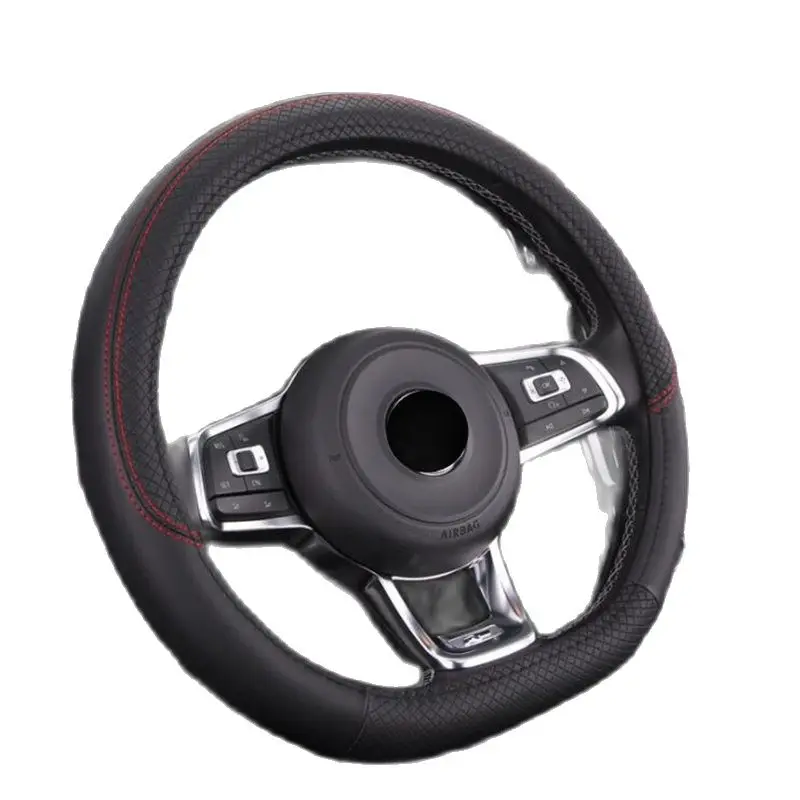 

Sport Auto Steering Wheel Covers D shape Car Steering Wheel Cover for Haval F7 F5 Cs75 Cs55 New A3 Cars Steer Wheel Protective