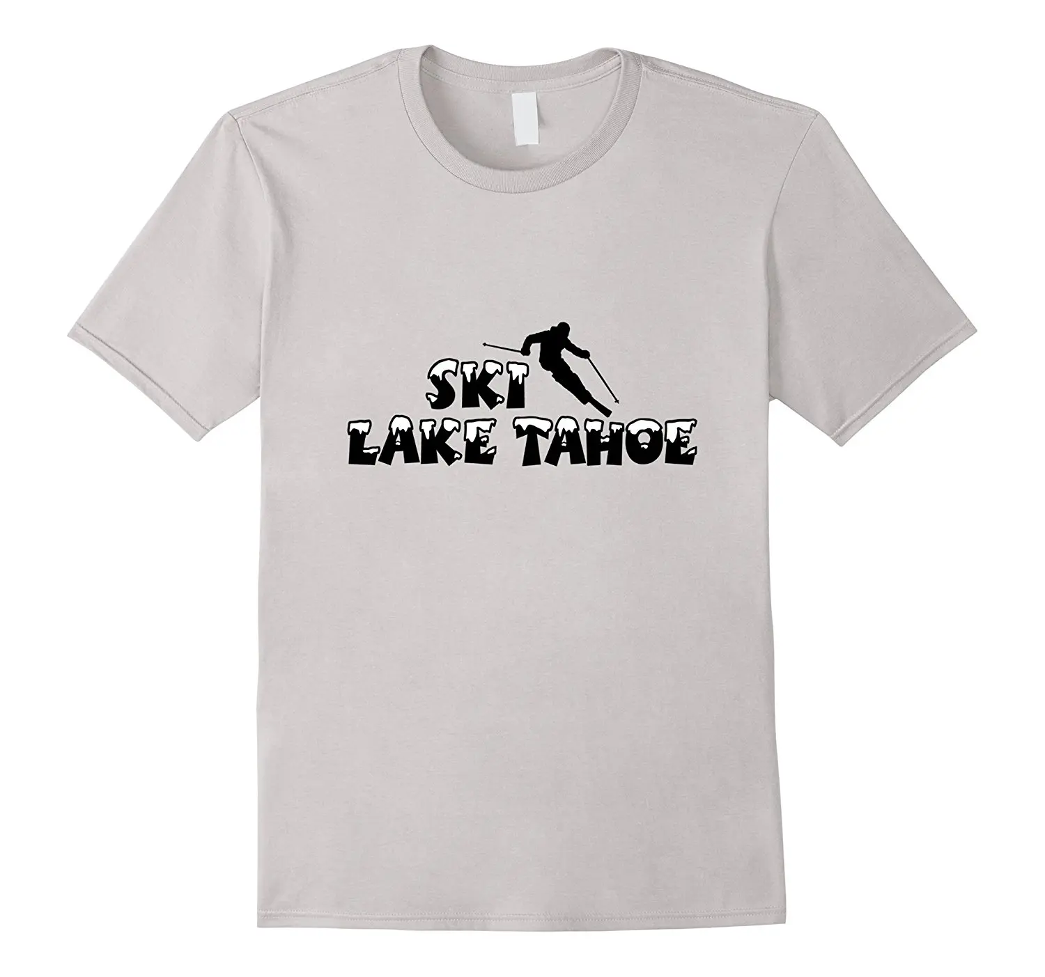 

2021 Lake Tahoe Skies T-Shirts Men for SkiersO Neck Shirt Plus Size T-Shirt Summer Women Tops Tees