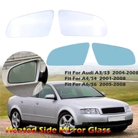 side mirrors glass heater anti fog defrosting door wing mirror fit for a3 s3 04 08 a4 s4 01 08 a6 s6 05 08