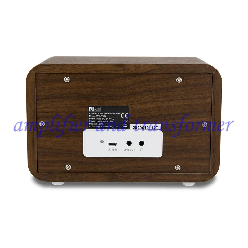 Ocean Digital WR-336N WiFi (Интернет) радио FM DAB + Blueetooth Многоязычное 2000 мАч перезаряжаемая