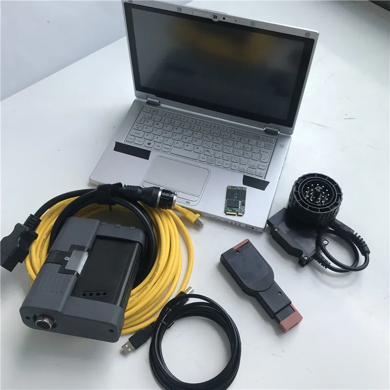 Для BMW RC ICOM Diag A2 + B C Автоматическая диагностика Prog ОЗУ мин инструмент с планшетом