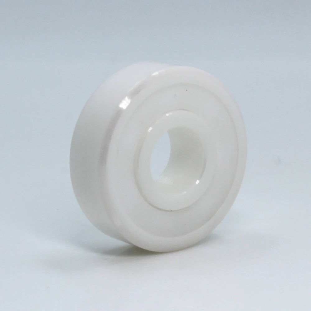 608-2RS Полный керамический подшипник ZrO2 1 шт 8*22*7 мм P5 608RS двойной герметичный пыленепроницаемый 608 RS 2RS керамические Шариковые подшипники для скейта 608CE