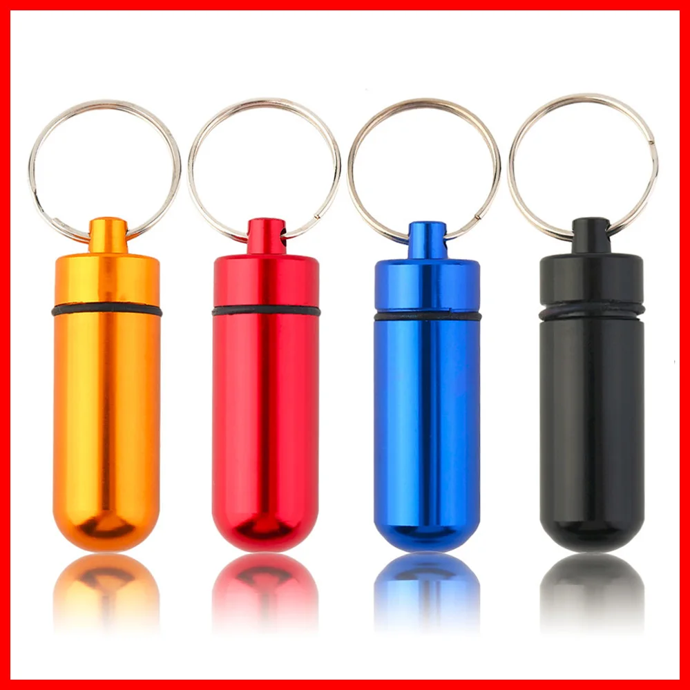 Новинка Высокое качество портативный водонепроницаемый мини синий алюминиевый