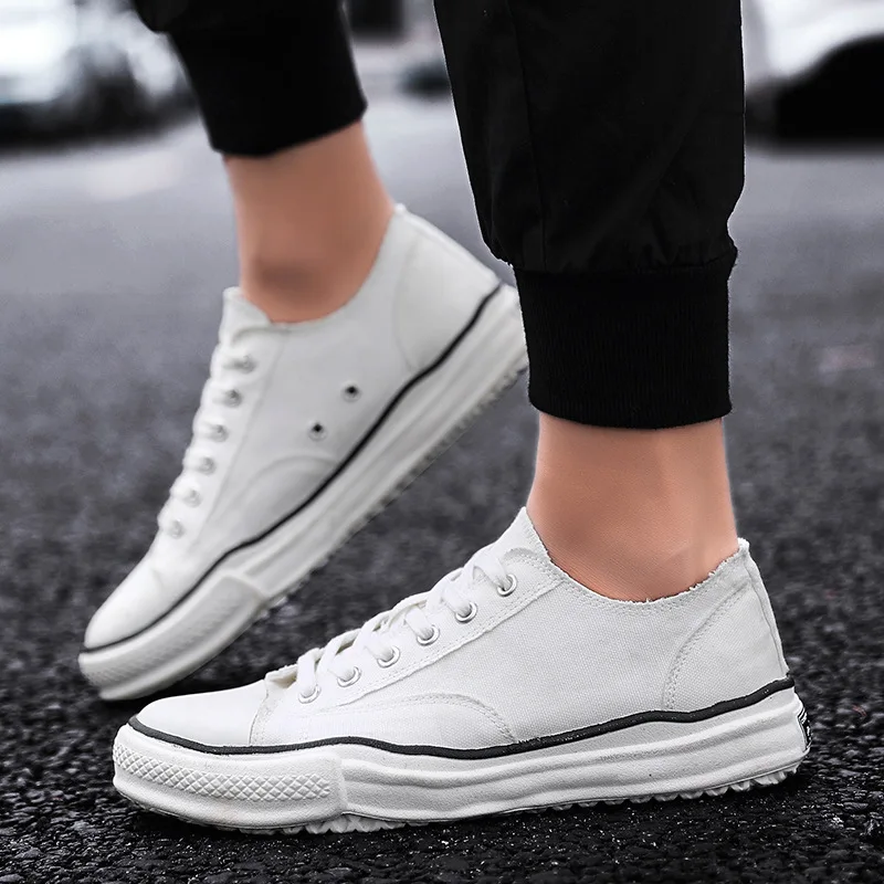 Вулканизированная обувь Мужская Осенняя трендовая дышащая Спортивная