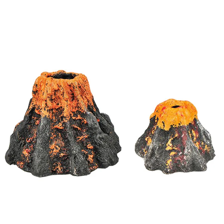 Aquarium Volcano Shape Decration Fish Tank Decor Oxygen Pump Air Bubble Stone Accerissories Small/Large | Дом и сад