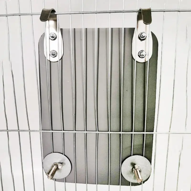 Попугай животное забавное игрушечное зеркало Cockatiel Маленькие Птицы попугаи укуса стенд для лазания