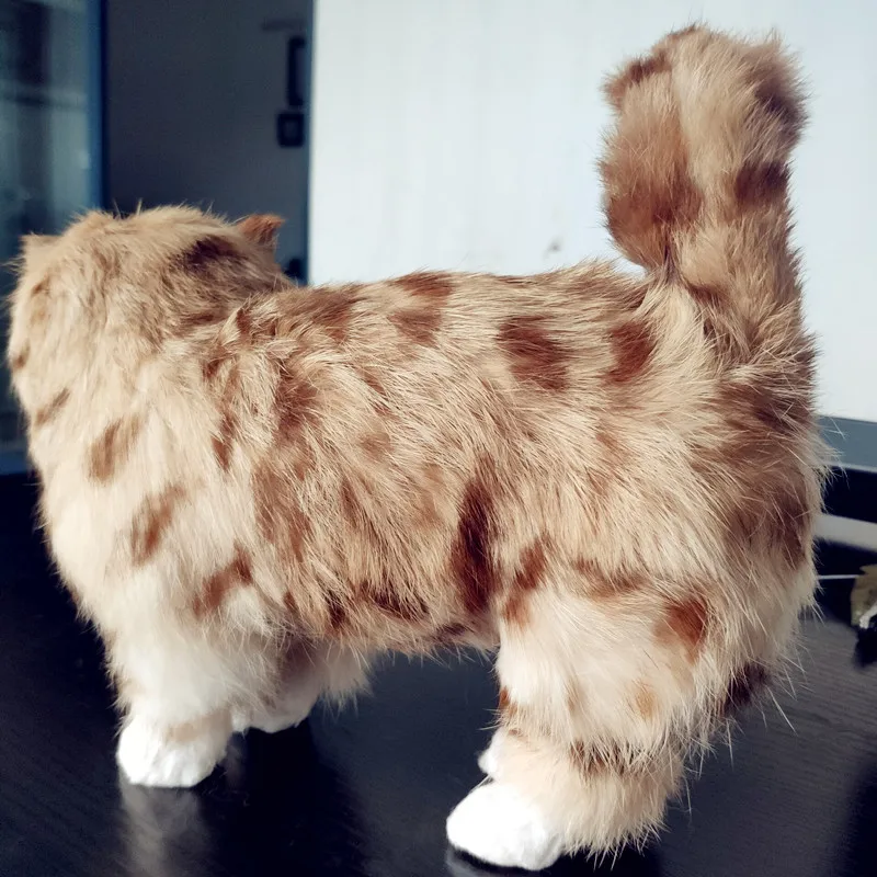 Dorimytrader pop милая мягкая мини Реалистичная животная кошка плюшевая кукла