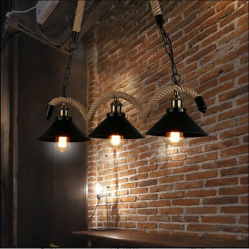 Лофт промышленная ветровая люстра бар в американском стиле магазин одежды для