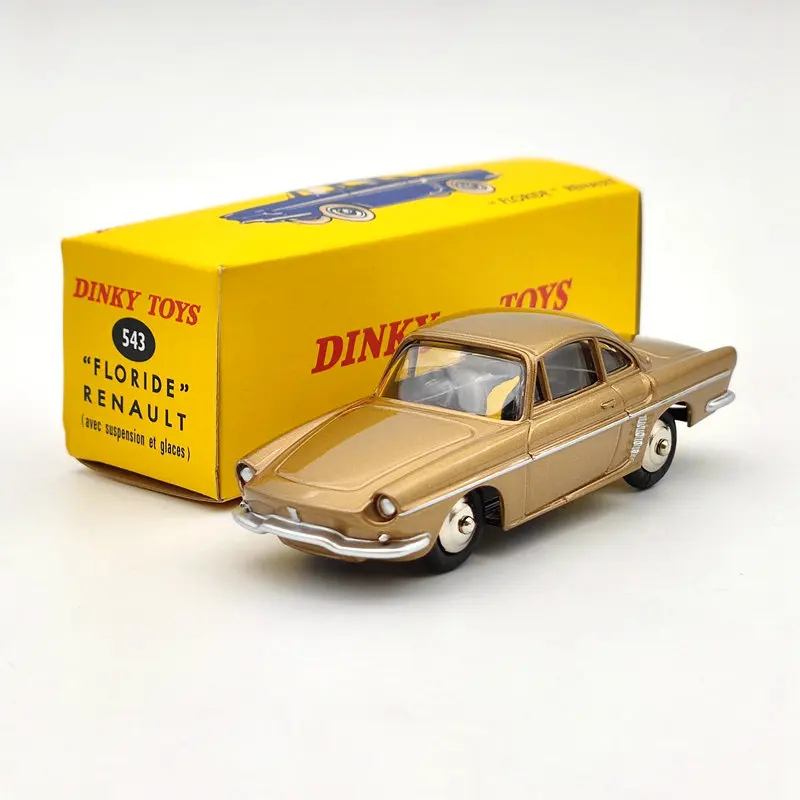 DeAgostini 1/43 Dinky toys 543 Floride Renault avec подвеска и ледяные литые модели Коллекция