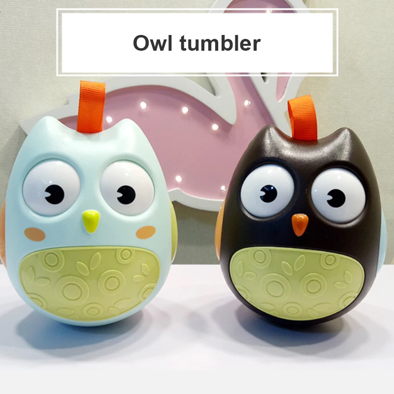Игрушка-пищалка для домашних животных сова тумблер жевательные игрушки чистки