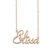 elissa name necklace custom name necklace for women girls best friends birthday wedding christmas mother days gift