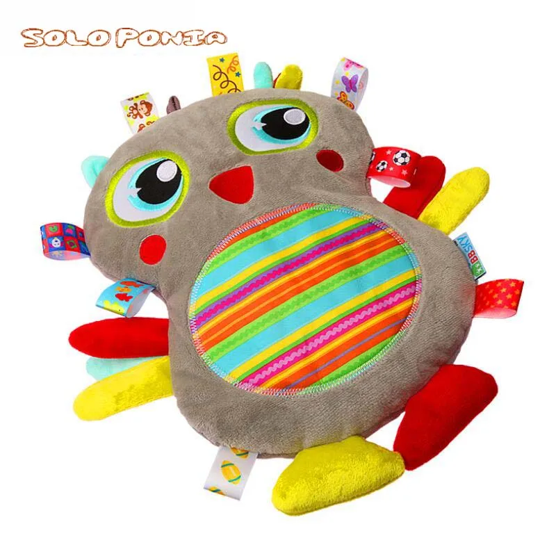 Детская подушка в форме милой совы мягкая для защиты шеи и плоской головы детская