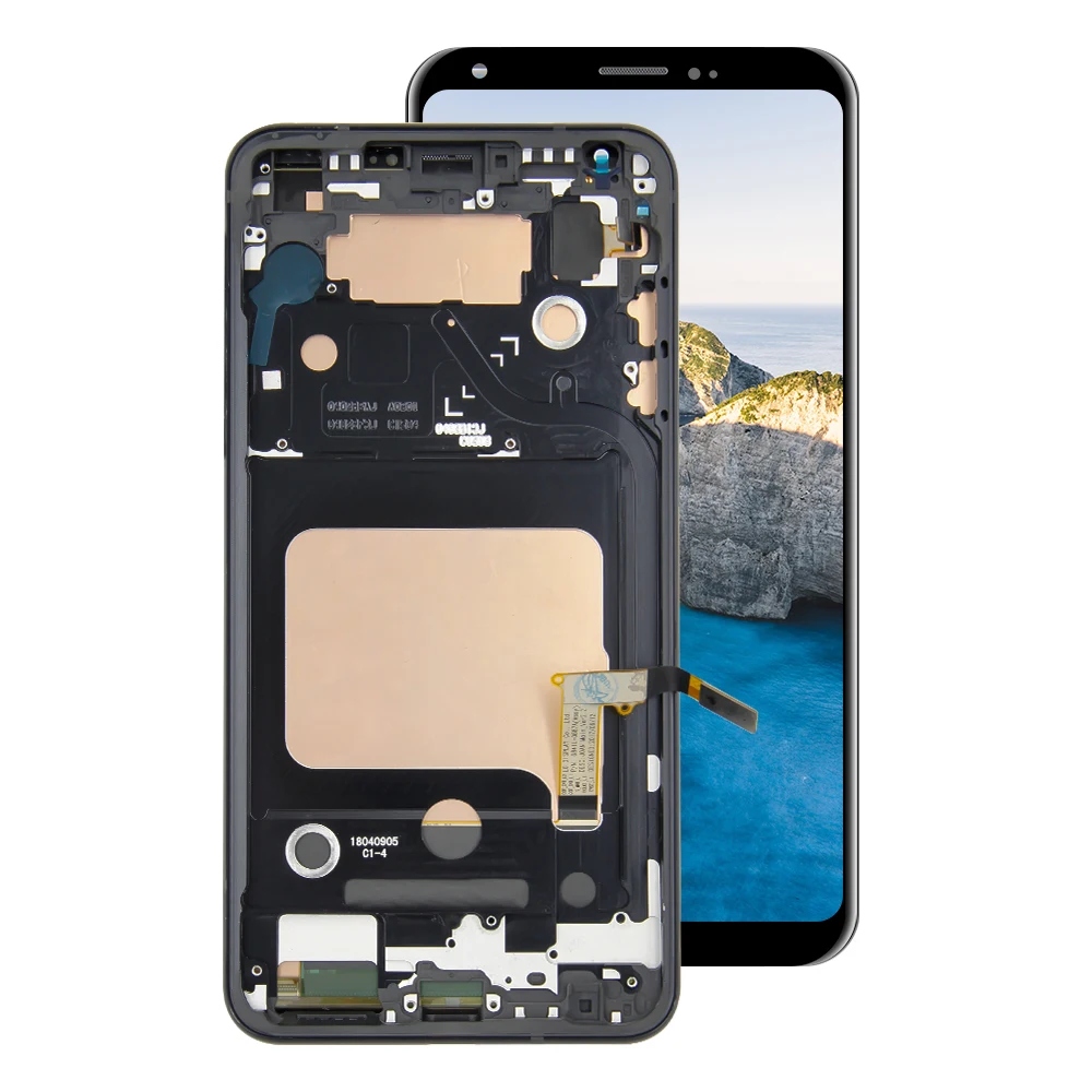 

AAA+ Quality For LG V30 ThinQ V35 Display With Frame 6.0" V30+ H930 H930DS H931 H932 H933 VS996 US998 LS998U LCD Screen