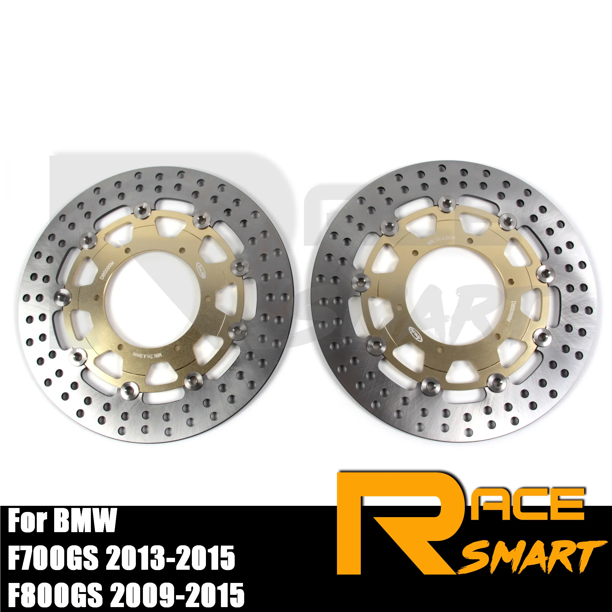Передние тормозные диски из нержавеющей стали для мотоцикла с ЧПУ ротора BMW F800GS