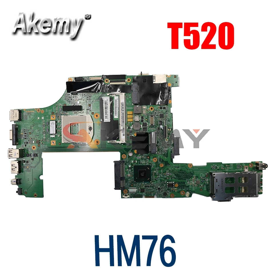 

Laptop motherboard For LENOVO Thinkpad T520 Mainboard 04W2020 H0220-3 48.4KE34.011 HM67