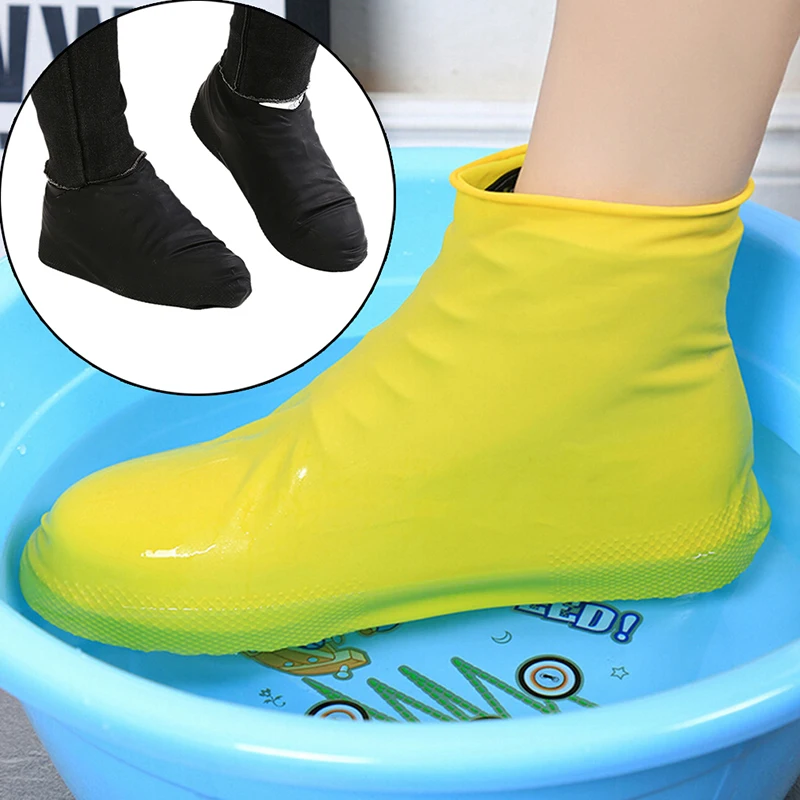 

Silicone Waterproof Shoe Cover Unisex Shoes Non-Slip Protective Cover Rain Boots Suitable For Outdoor Rainy Days And Reusable