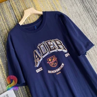 ader error t shirt mens womens applique embroidered letters round neck short sleeved tees oversize adererror casual tshirts