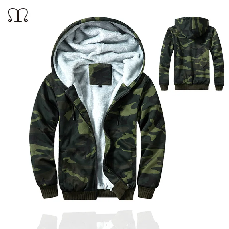 Свитшот мужской с капюшоном утепленный флисовый свитшот в стиле милитари