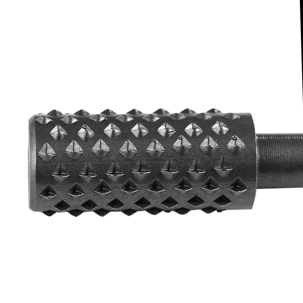 5pcs 1/4'' 6mm Shank Rotary Burr Set Wood Rasp File Drill Bits for Woodworking | Инструменты