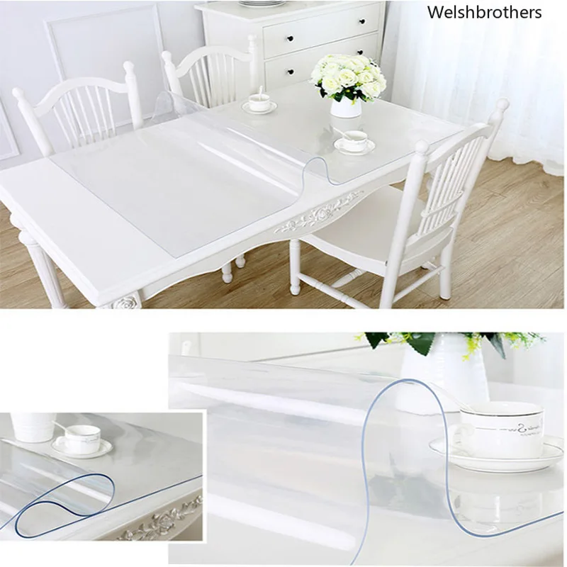 скатерть на стол для стола Водонепроницаемая и маслостойкая силиконовая мягкая