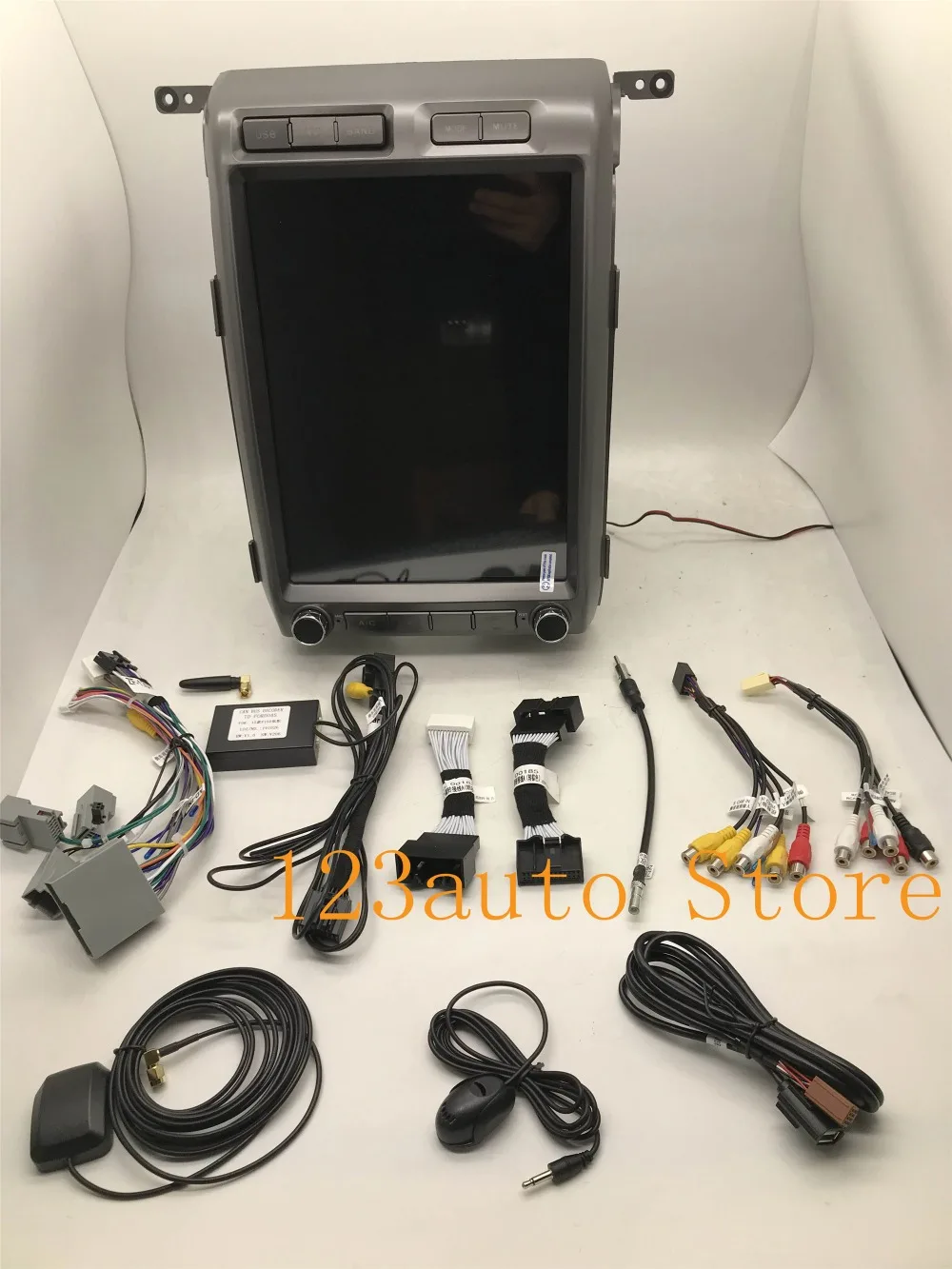 13 дюймов вертикальный экран Tesla стиль Android 8,1 автомобильный DVD gps плеер навигация carplay для Ford F150 2009-2013 радио PX6 рапса авто