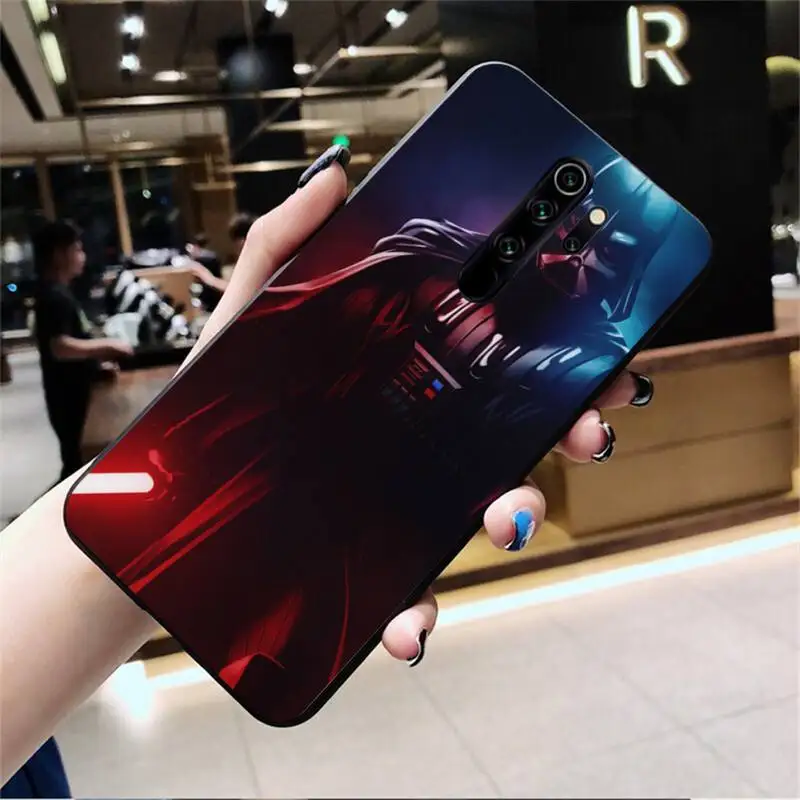 Hot sale Kinds Darth Vader Star Wars Cover Black Soft Shell Phone Case for Redmi Note 8 8A 8T 7 6 6A 5 5A 4 4X 4A Go Pro | Мобильные