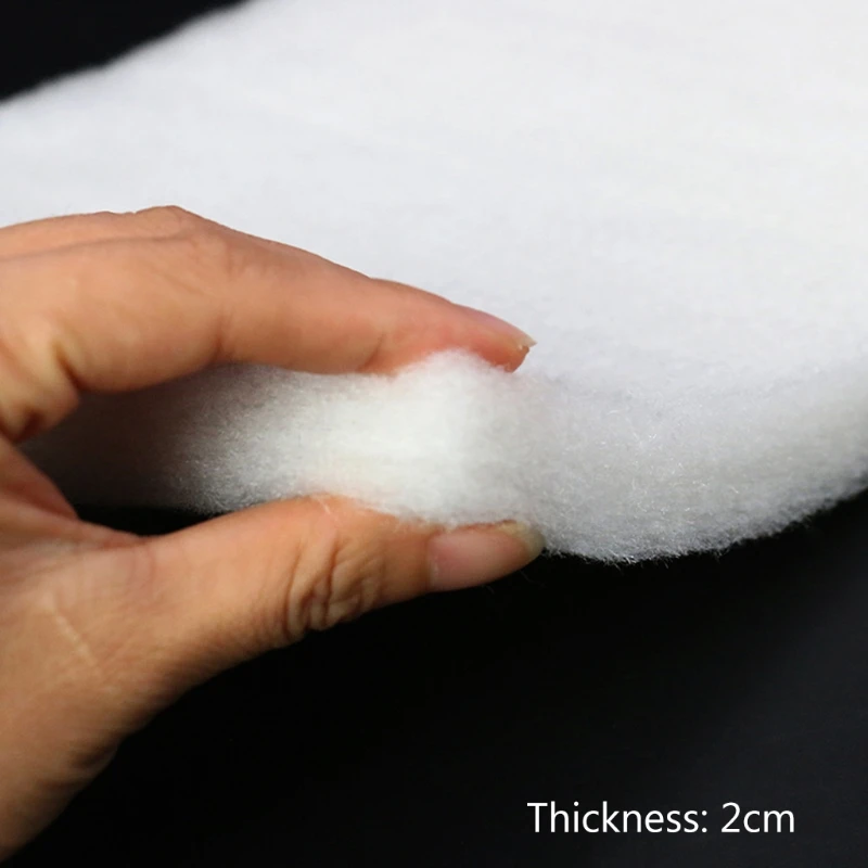 

H051 40x100cm White Aquarium Filter Media Pad Biochemical Cotton Foam Thicken Sponge Roll Cut to Fit Most Fish Tank Water