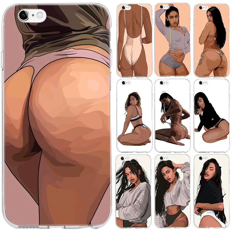 Коричневый чехол для iphone XS MAX соблазнительный пляжный летний купальник бикини